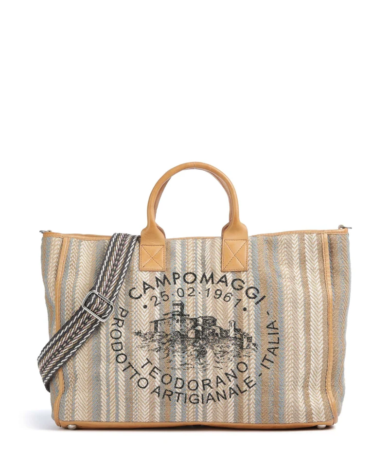 Campomaggi Borsa a mano beige