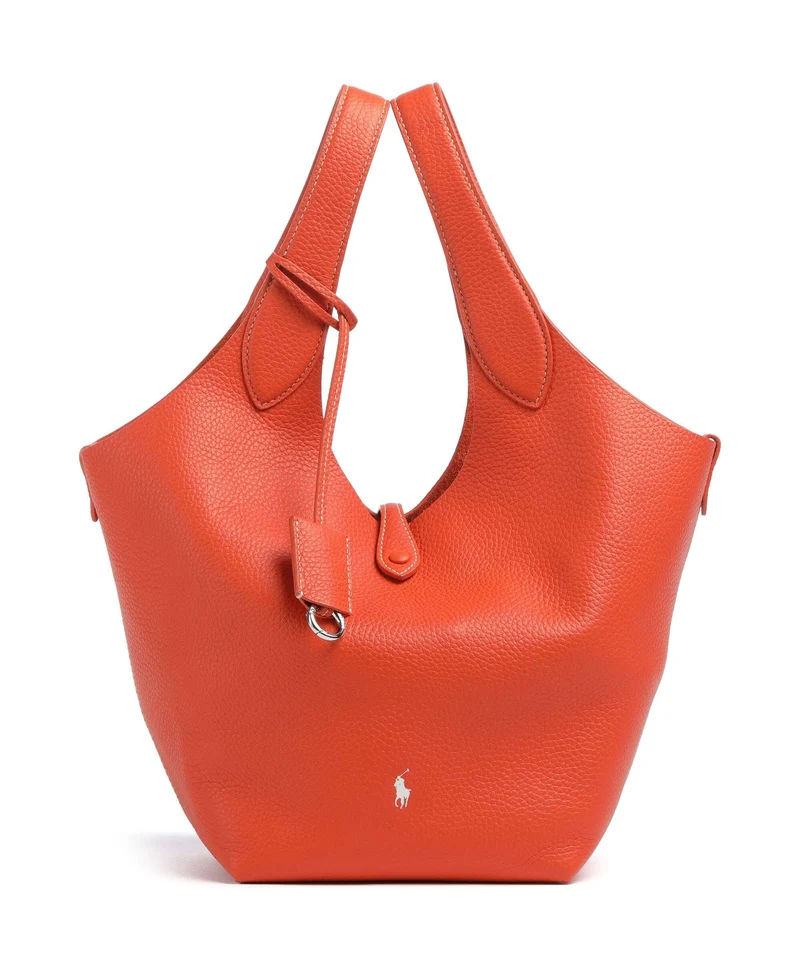 Polo Ralph Lauren Play Medium Borsa a mano sunset orange