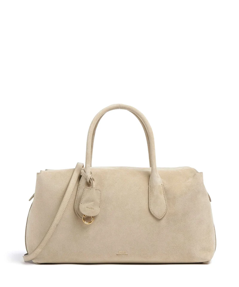 Polo Ralph Lauren Bellport Medium Borsa a mano cashew
