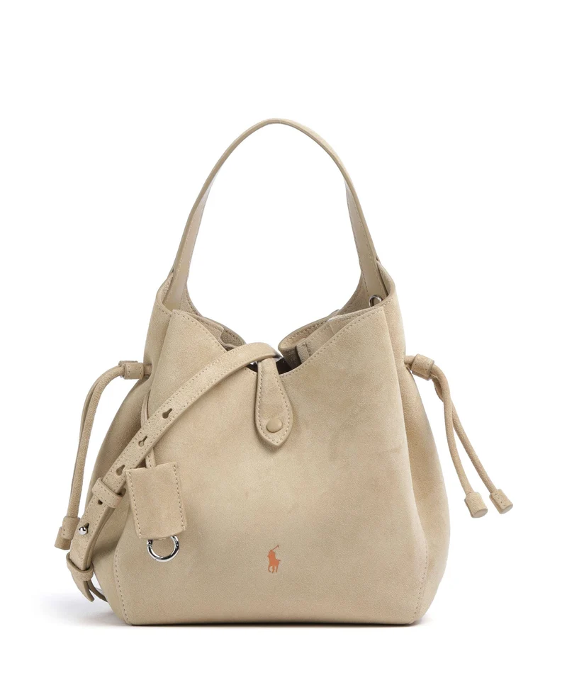Polo Ralph Lauren Play Medium Borsa hobo cashew