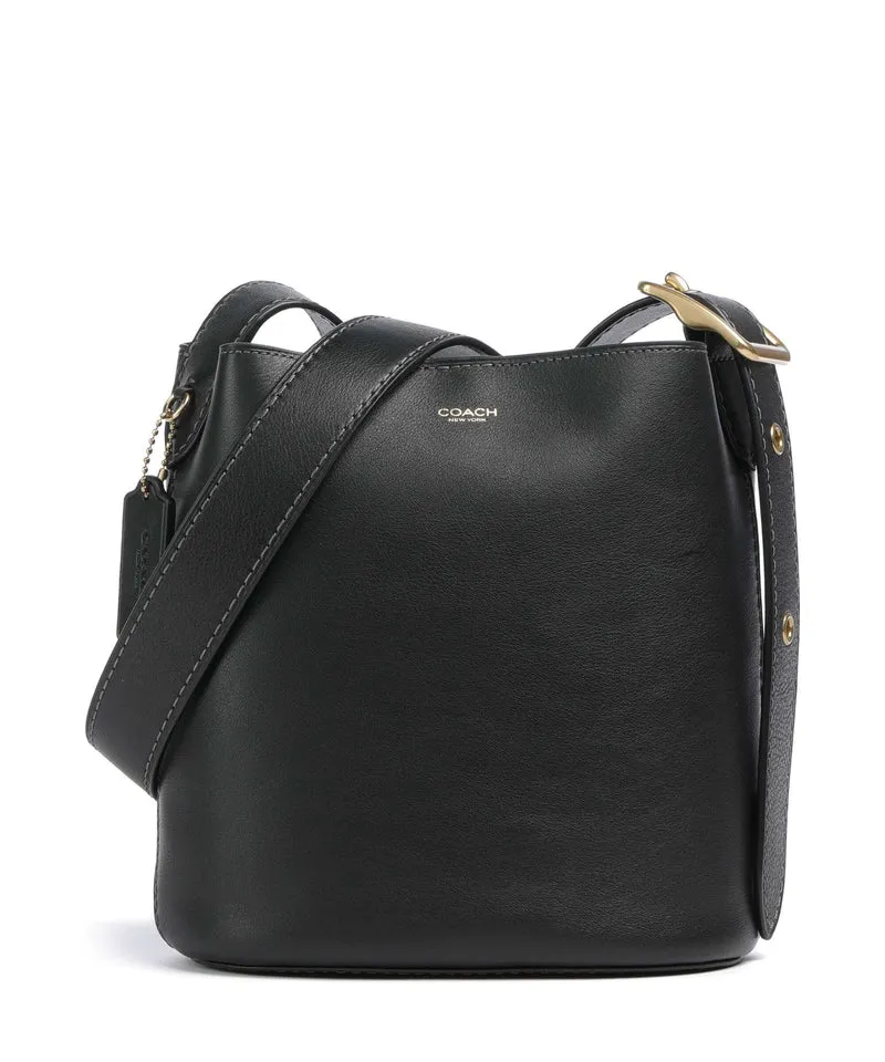 Coach Bleecker 21 Borsa a secchiello black