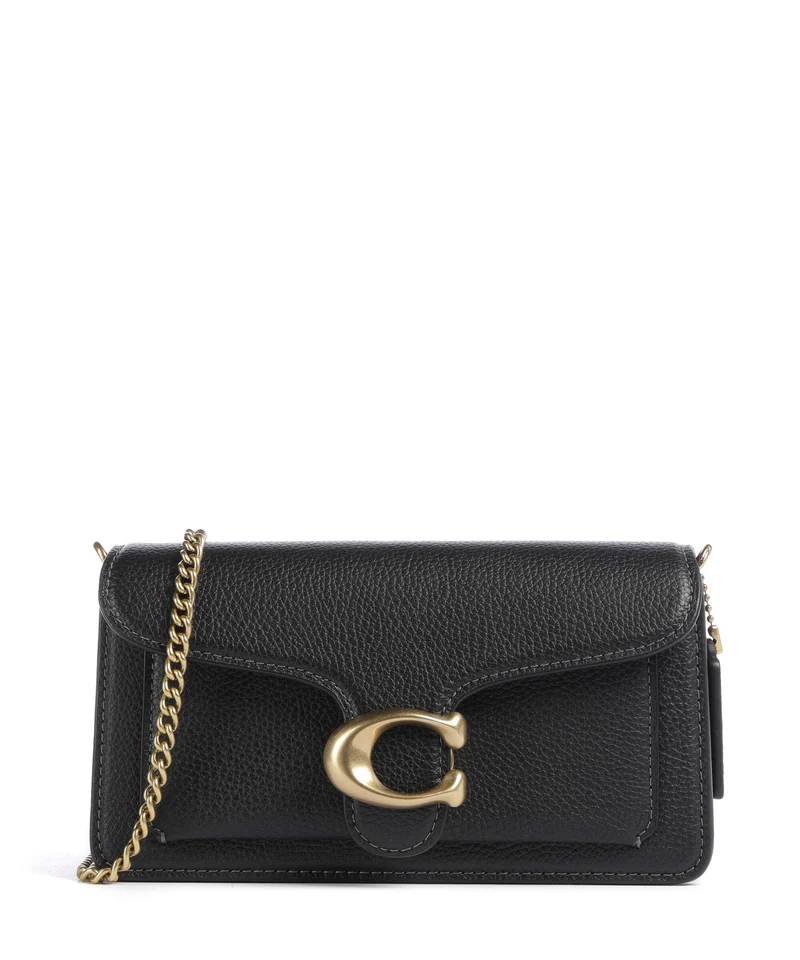 Coach Tabby Chain 19 Borsa a tracolla black