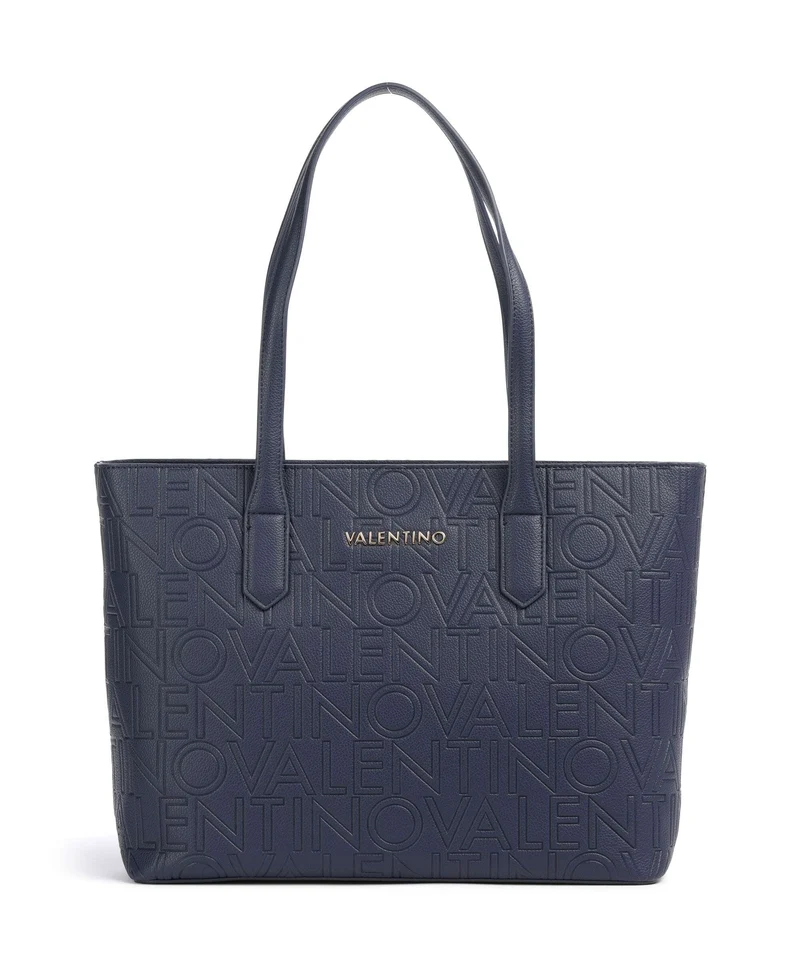 Valentino Bags Pansy Borsa shopper blu