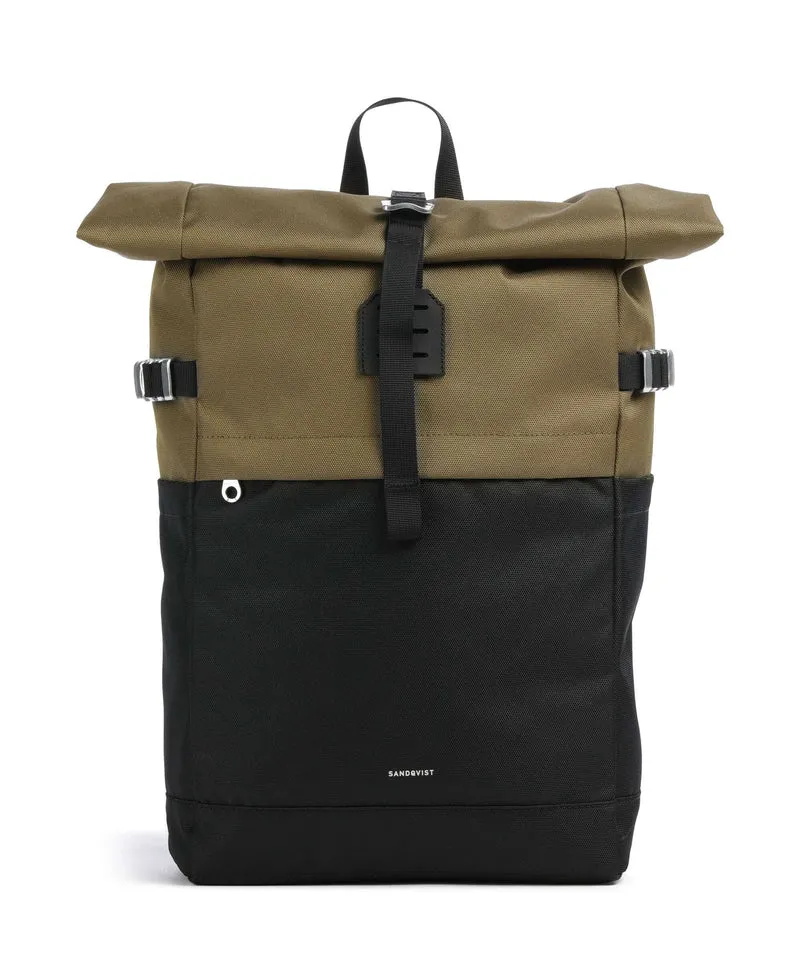 Sandqvist Icon M Zaino roll-top multi olive