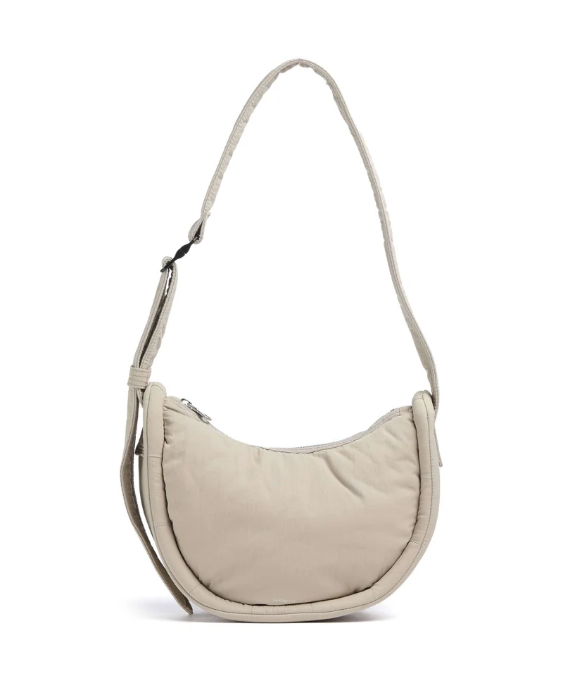 Sandqvist Curve Mini Borsa a spalla beige