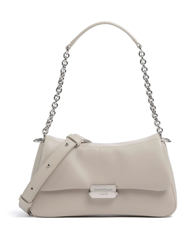 Emporio Armani Cassandra M Borsa a spalla cappuccino