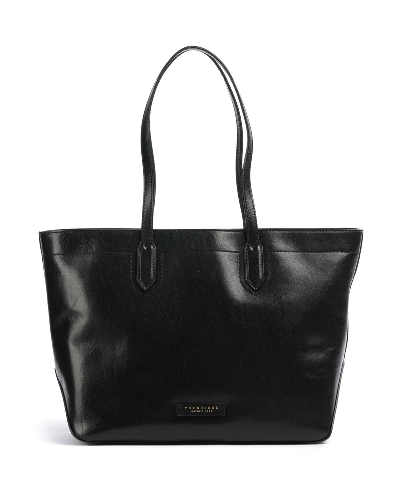 The Bridge Larissa Borsa shopper nero