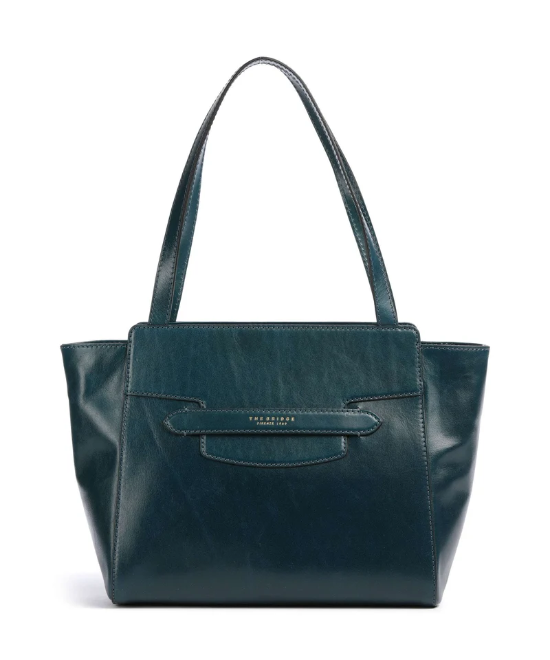 The Bridge Lucrezia Borsa shopper pavone