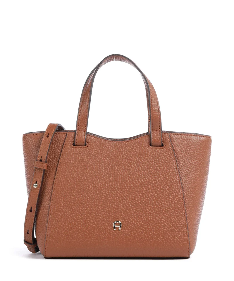 Aigner Pura S Borsa a mano cognac brown