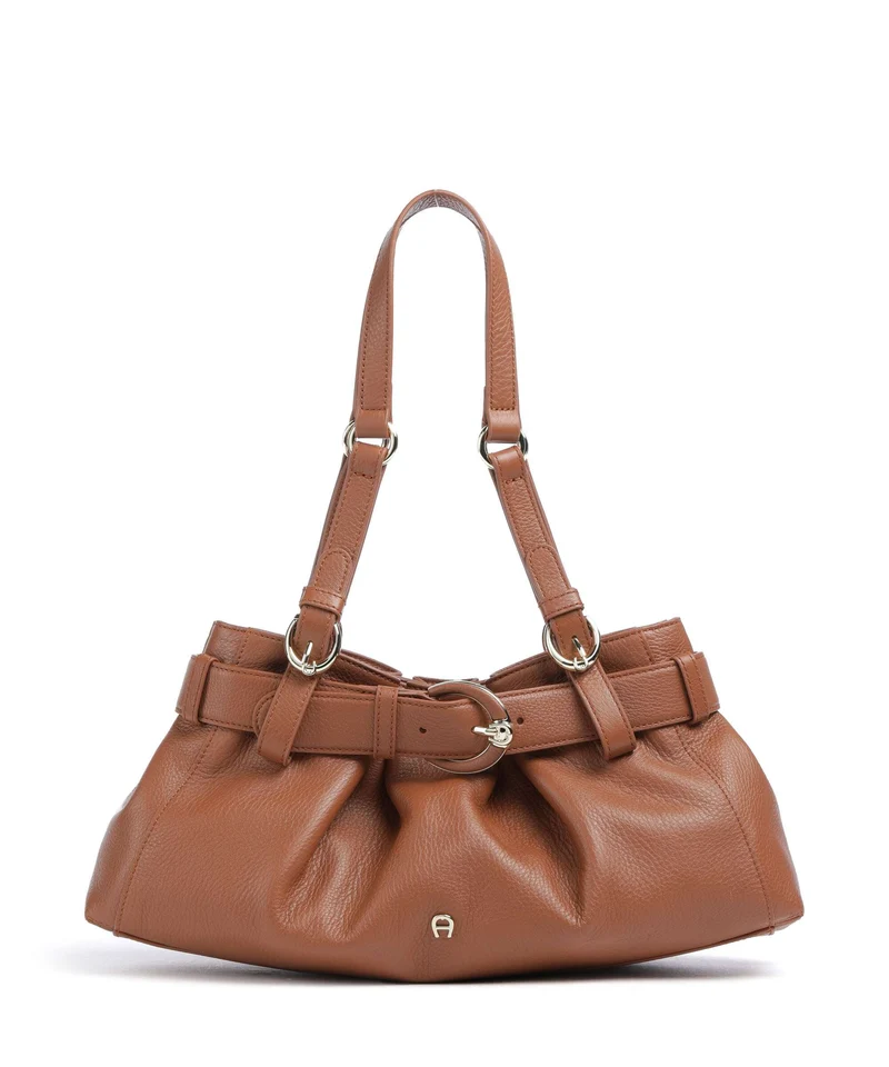 Aigner Lavinia S Borsa hobo cognac brown