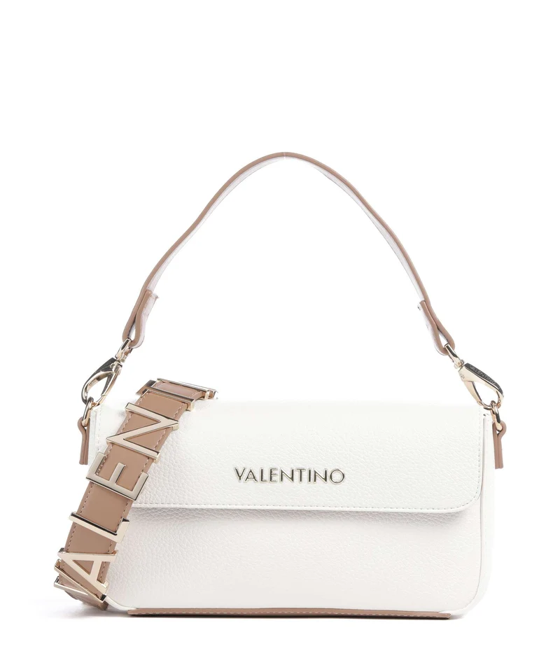 Valentino Bags Alexia Borsa a spalla bianco/cuoio