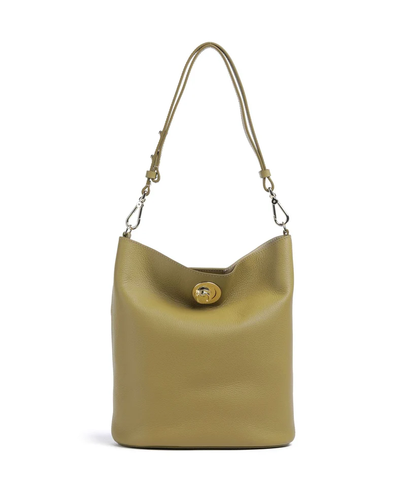 Coccinelle Nikla Borsa a secchiello seagrass/sandshell