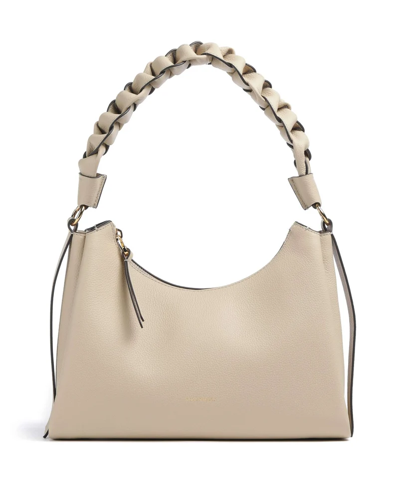 Coccinelle Boheme Grana Double Borsa a spalla sandshell/seagrass