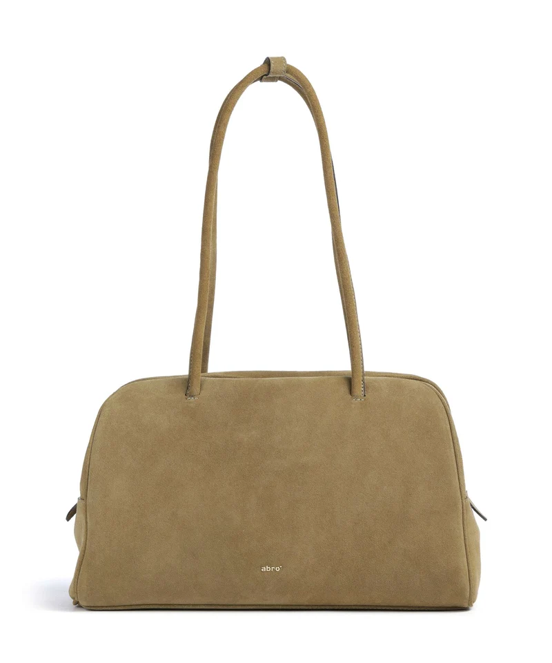 Abro Suede Amara Borsa a spalla mud