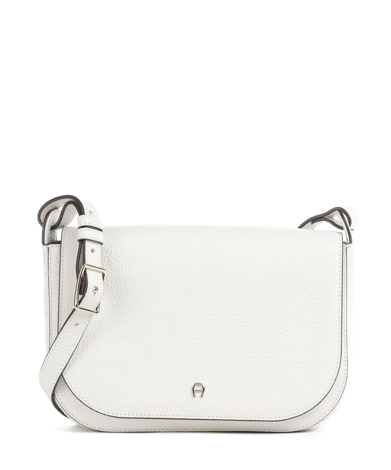 Aigner Pura S Borsa a tracolla cotton white