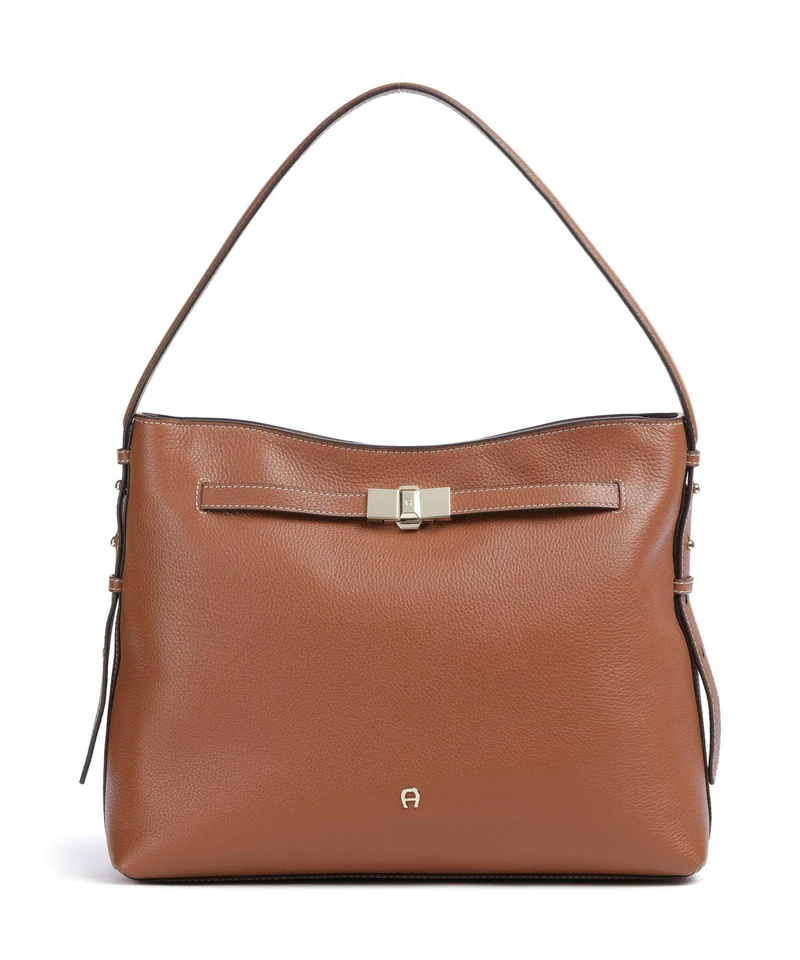 Aigner Farah M Borsa hobo cognac brown