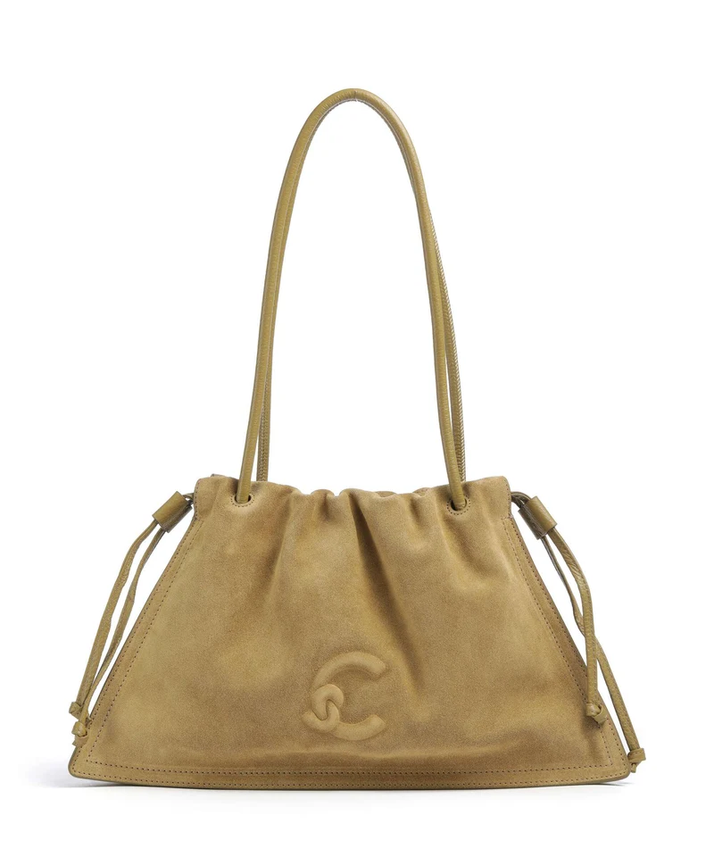 Coccinelle Dulse Borsa a secchiello seagrass