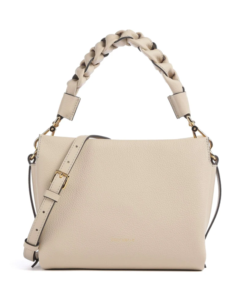 Coccinelle Boheme Grana Double Borsa a mano sandshell/seagrass