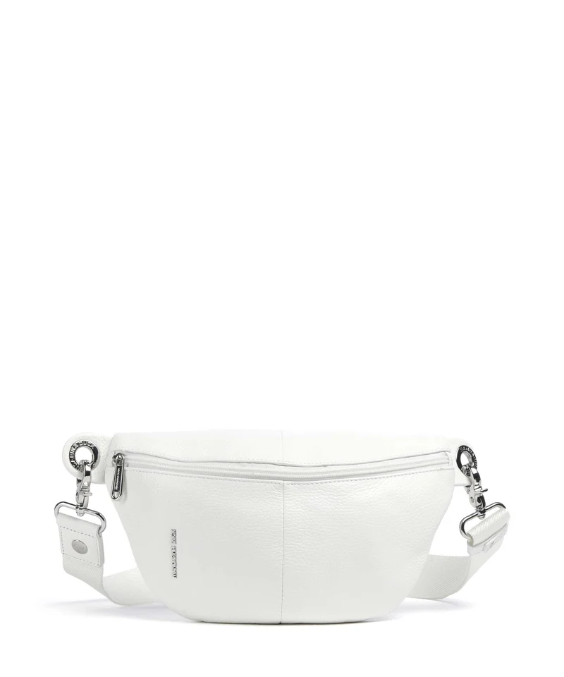 Mandarina Duck Mellow Leather Marsupio blanc