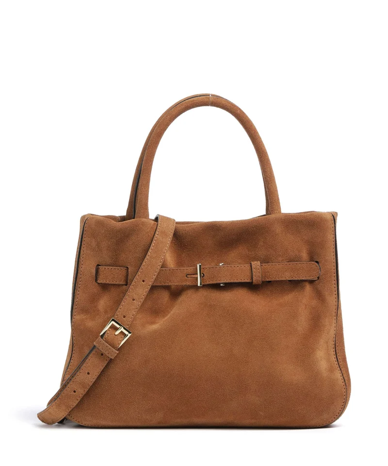Abro Suede Jill Borsa a mano cuoio