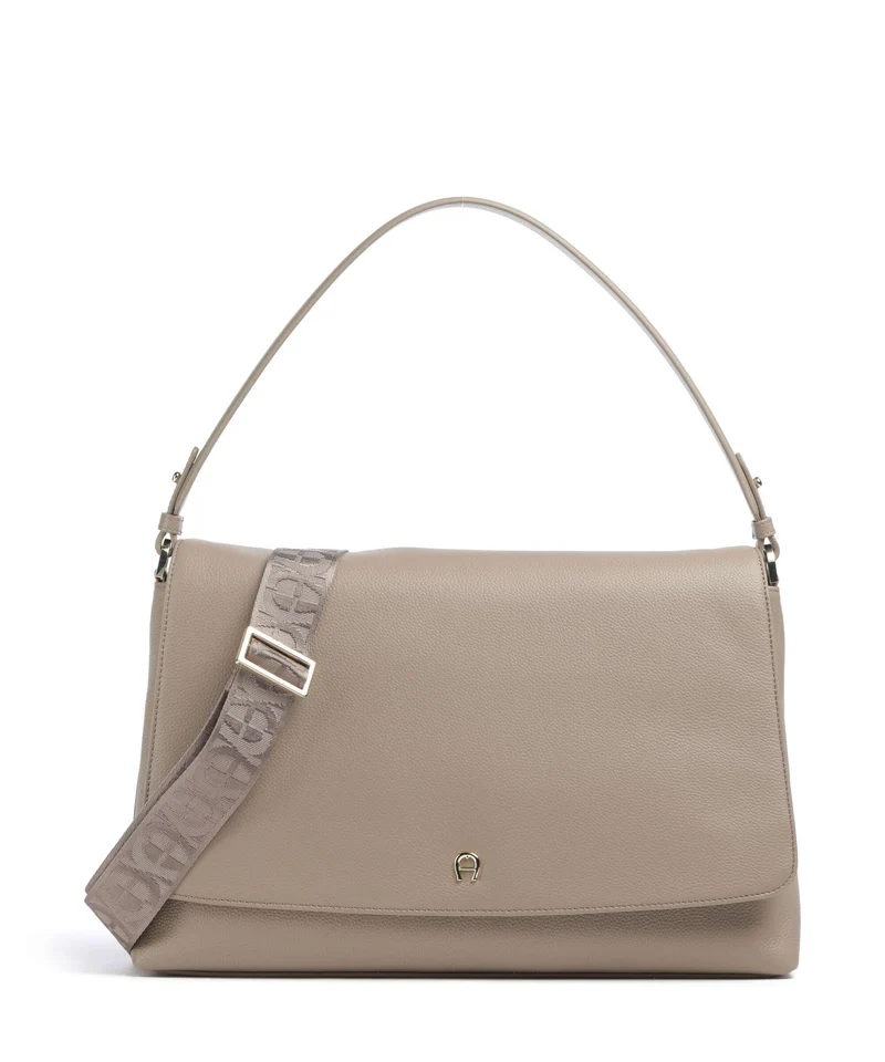 Aigner Zita M Borsa a spalla taupe