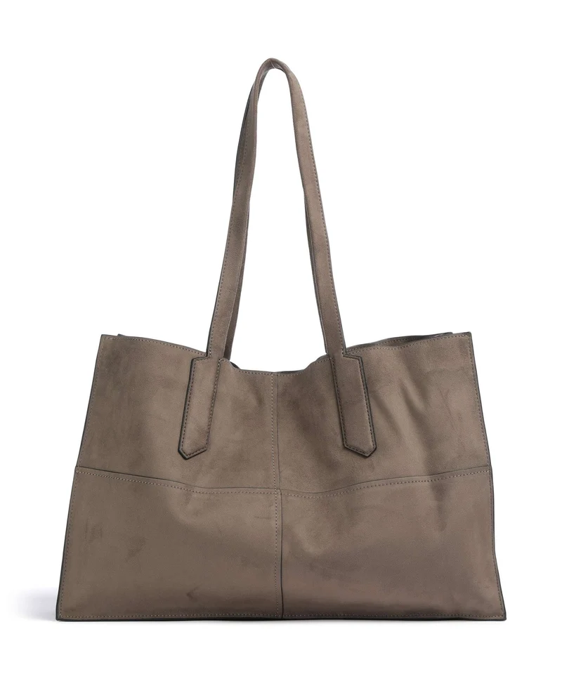 Liebeskind Amy Vegan Suede L Borsa shopper neutral grey