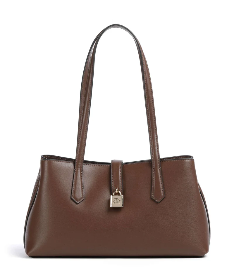 Karl Lagerfeld K/Autograph Borsa a spalla dark friar brown