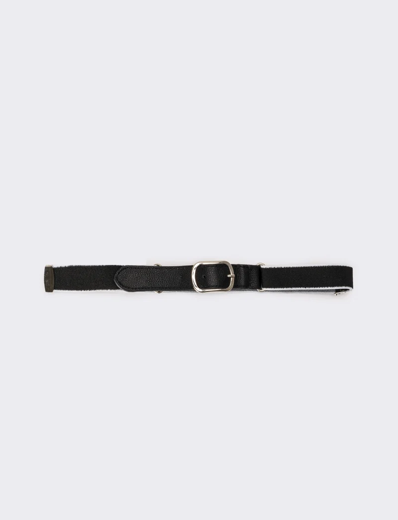 Cintura bambino elastica regolabile - Nero