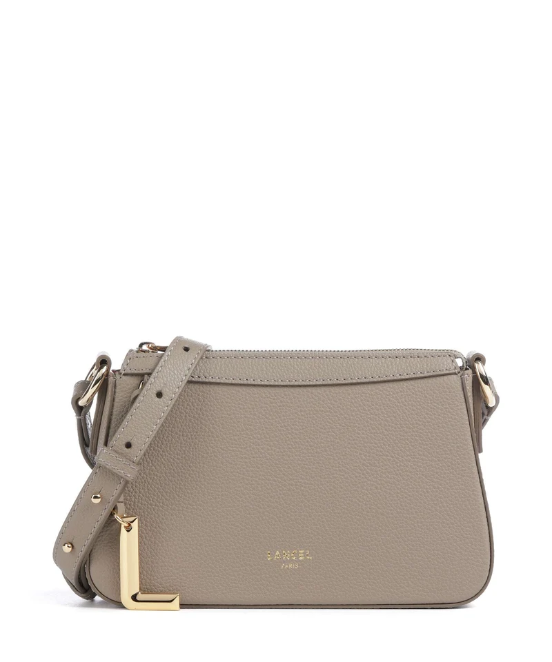 Lancel Faubourg Mini Borsa a tracolla greige