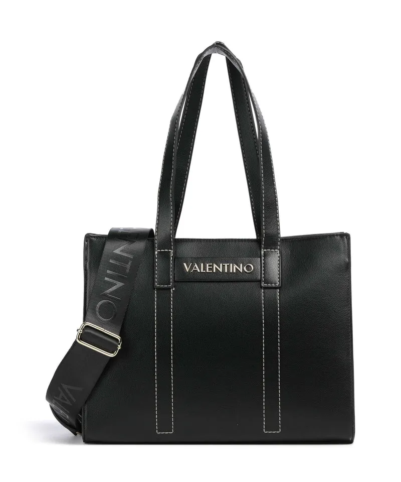 Valentino Bags Aury Re Borsa shopper nero