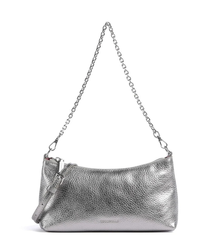 Coccinelle Aura Borsa a spalla steel