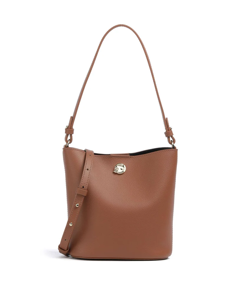Coccinelle Nikla Borsa a secchiello cognac/noir