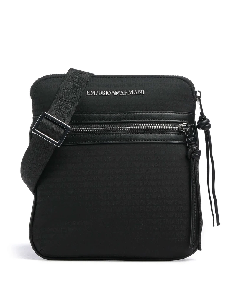 Emporio Armani Monogram Borsa a tracolla black beauty