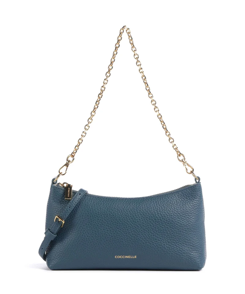 Coccinelle Aura Borsa a spalla deep blue