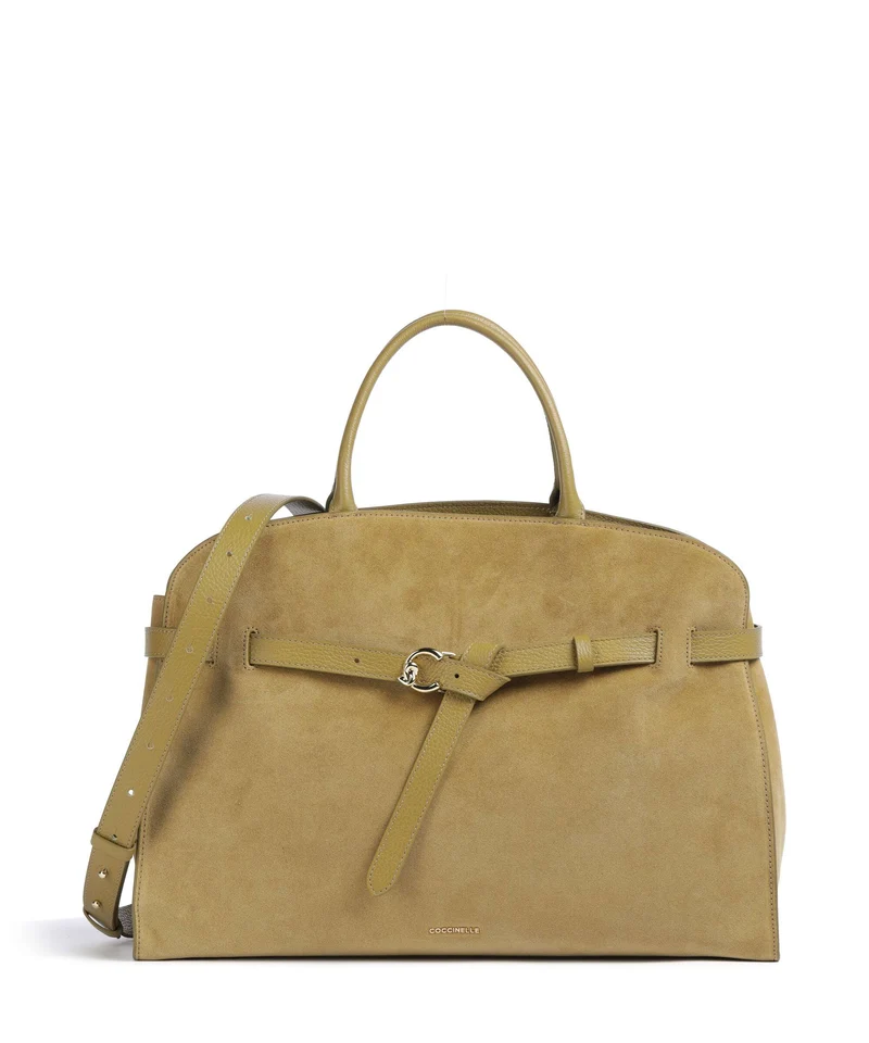 Coccinelle Sabine Suede Borsa a mano seagrass