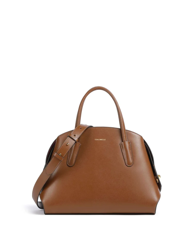 Coccinelle Tylde Calf Borsa a mano cognac