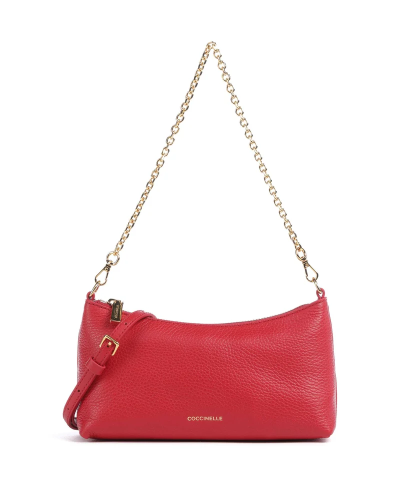 Coccinelle Aura Borsa a spalla scarlet