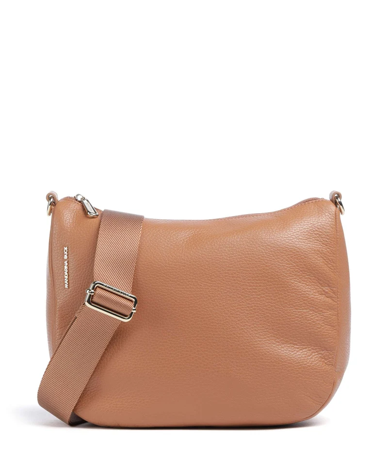 Mandarina Duck Mellow Leather Borsa a tracolla pecan nut