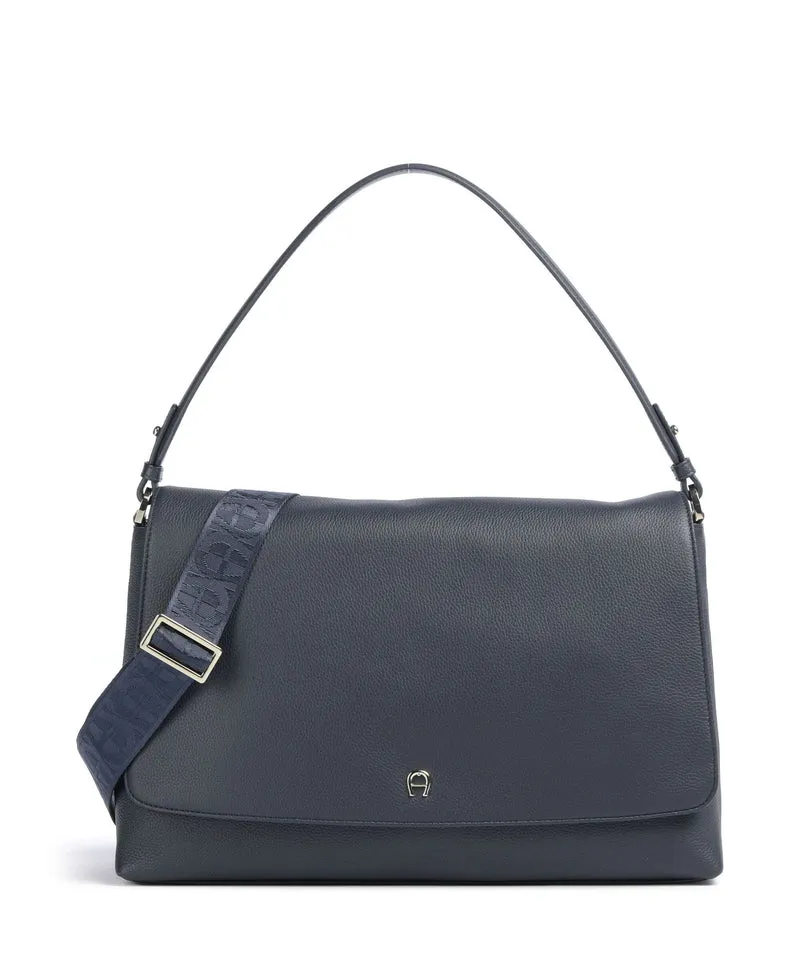 Aigner Zita M Borsa a spalla cosmic blue