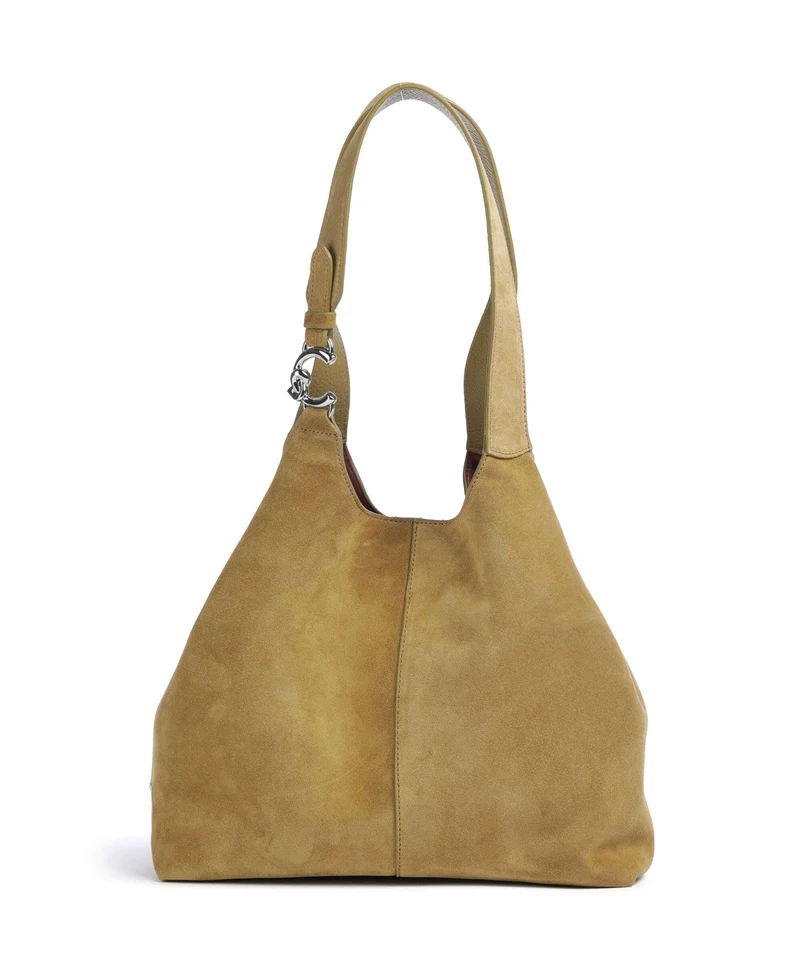 Coccinelle C-Easy Suede Borsa hobo seagrass