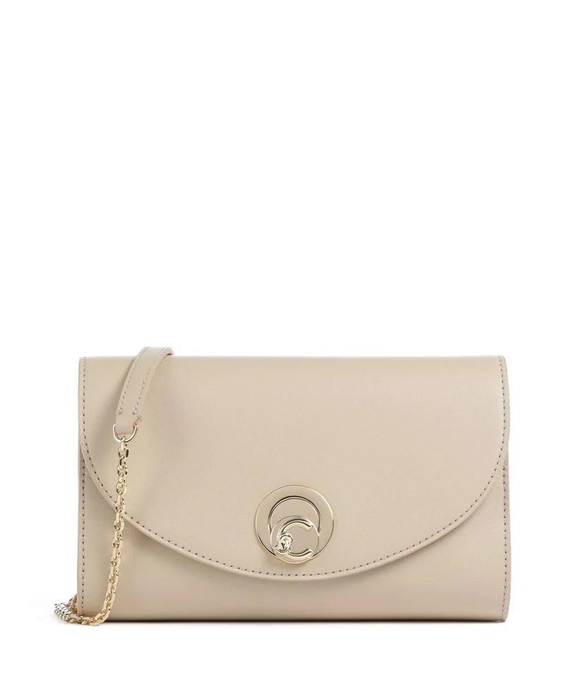 Coccinelle Nikla Smooth Borsa a tracolla sandshell