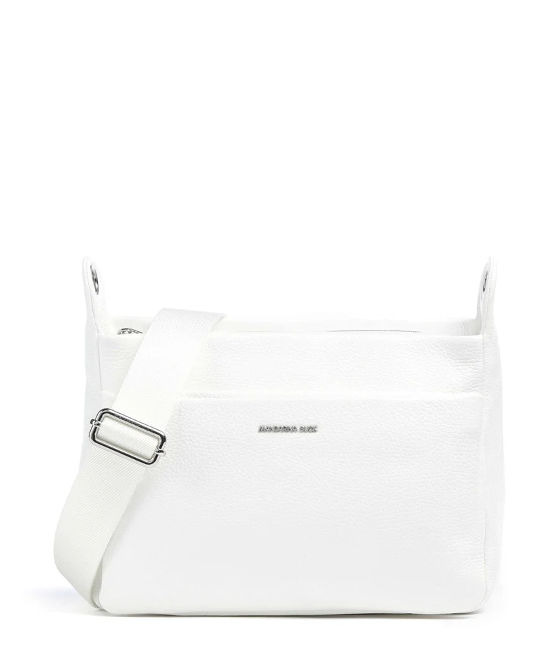 Mandarina Duck Mellow Leather Borsa a spalla blanc