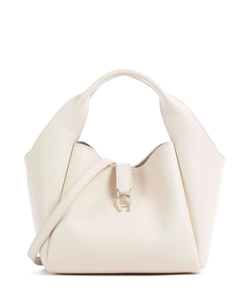 Aigner Zaira S Borsa a mano macadamia white