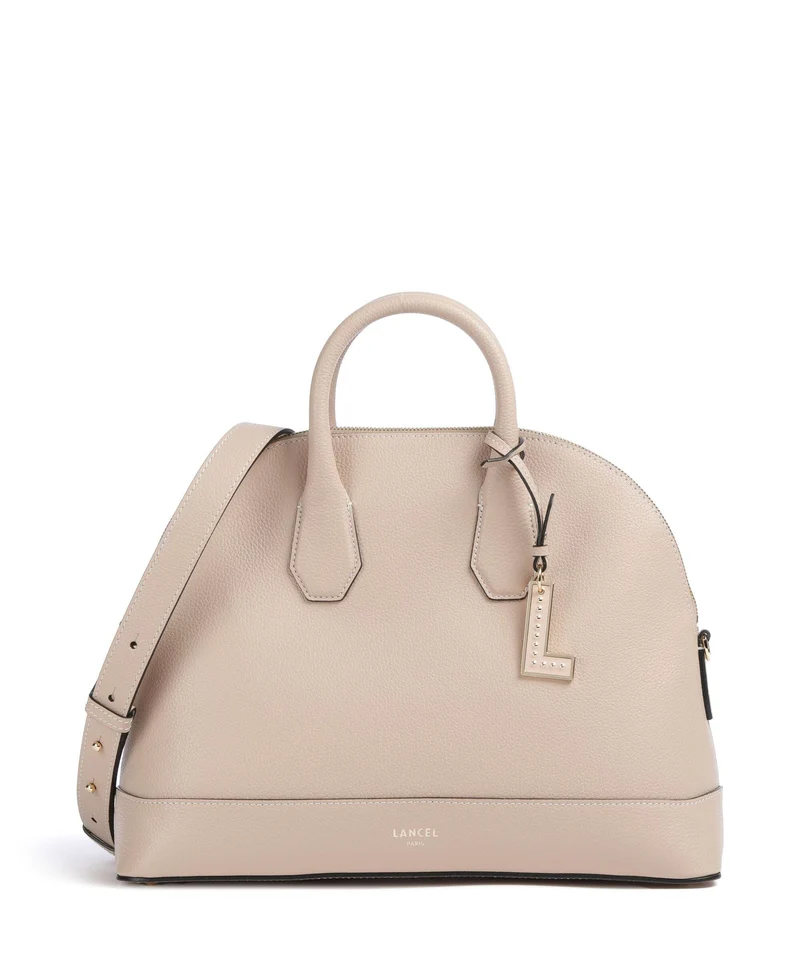 Lancel Belleville M Borsa a mano cappuccino