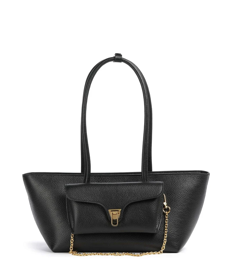 Coccinelle Beat Double Borsa a spalla noir