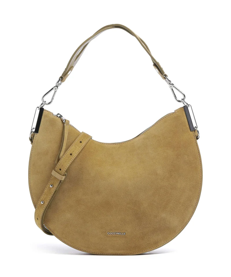 Coccinelle Sunup Suede Borsa hobo seagrass