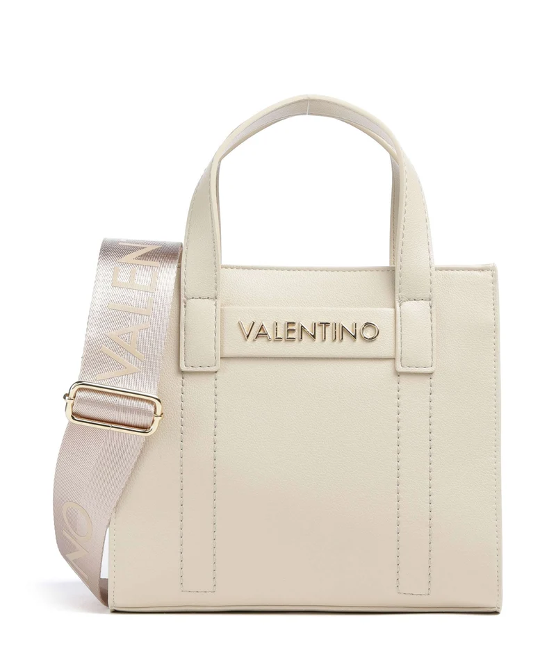 Valentino Bags Aury Re Borsa a mano ecru