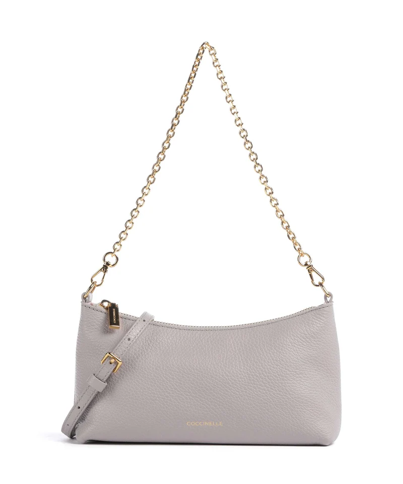 Coccinelle Aura Borsa a spalla oyster