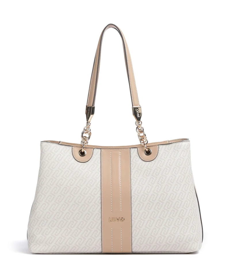Liu Jo Ematite M Borsa shopper naturale/dark cipria