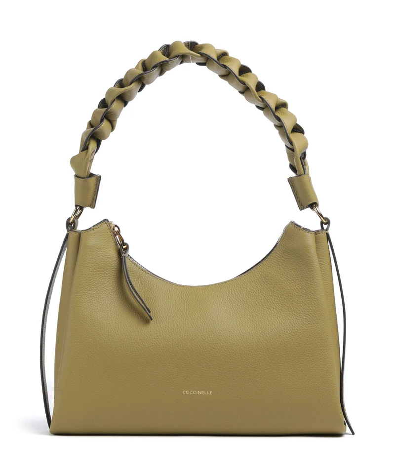 Coccinelle Boheme Grana Double Borsa a spalla seagrass/sandshell